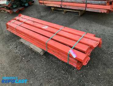 Repocast.com® | (12) 8’ Teardrop Pallet Racking Cross...