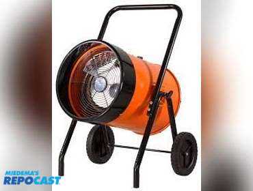 Dayton 784JH7A Portable Salamander Heater, 240V, 60Hz, 36.1A, 3PH, 15kW, New in Box