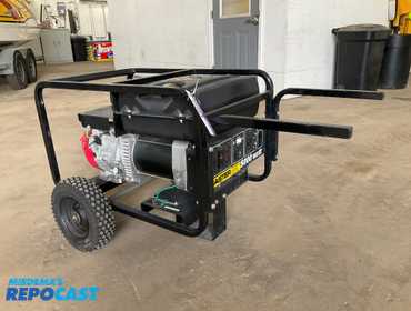 Master Model MGH5000CI Portable Generator, 5,000 Watt, 120/240 Volt Output, 234 Metered Hours,...