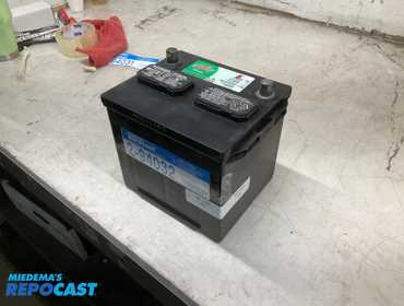 Lot of (1) Interstate Batteries Car Battery, MT-26R