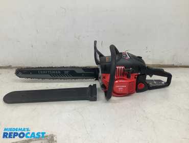 Craftsman Chain Saw S205 - 46cc - 20" Blade - Light Use, Runs Well