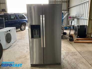 Ripiano In Vetro Per Frigorifero Whirlpool WRS588FIHZ06, Misure 17 9/16 X 17 11/16, Usato Con Graffi - 4