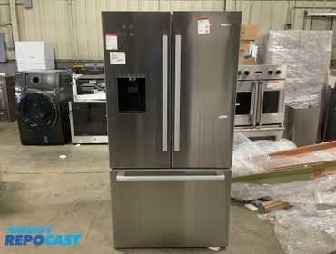 Bosch B36FD50SNS/01 26 Cu.Ft. Freestanding French Door Bottom Mount Refrigerator: Stainless Steel