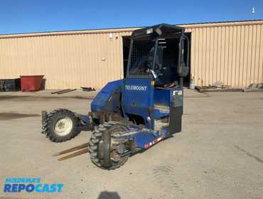 2008 Moffet TM 55.4 Telemount Piggyback Forklift