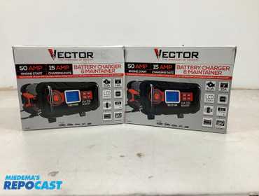 Repocast.com® | (2) Vector 50 amp battery charger...