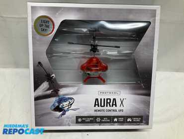 New PROTOCOL AURAX Remote Control UFO, Color-Red. 