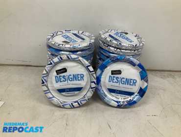 Lot of (20) Packs Signature Select Heavy Duty 10” Paper Plates (24 per Pack)