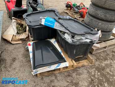 Repocast.com® | Skid lot of misc building equipment...
