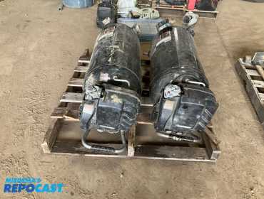 Lot of (2) Husky  C202H Air Compressors