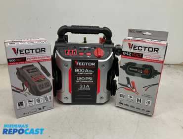 Repocast.com® | (1) Vector 6-12 volt battery charger...