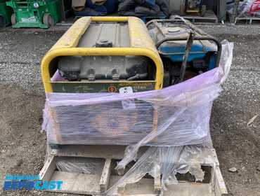Pallet of (2) Large generators