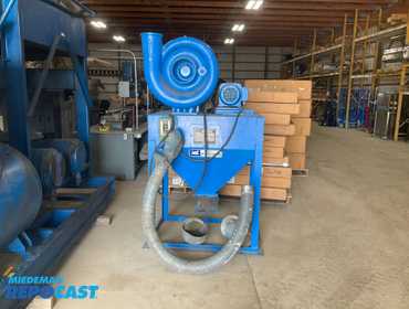 American Air Filter Roto Clone Dynamic Precipitator Dust Collector, Type D, Size: 8, 208/230 460...