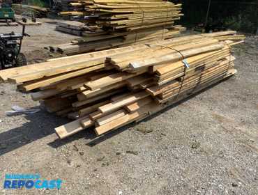 Lot of assorted 2x8, 2x6, 2x4” boards, from 8’ to 20’. Unknown quantity 