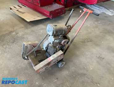 Repocast.com® | Clipper Walk-behind concrete saw, 11”...