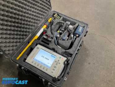 Geophysical Survey Systems concrete scanner - radar scanner to see through concrete - works