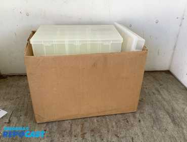 Lot of Empty Storage boxes - measure to be approximately: 9" x 4"