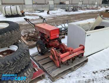Gravely Professional 12 Walk Behind Tractor w/ Tiller. New Battery. Runs Good
