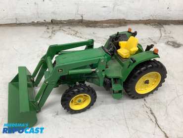 John Deere model 6410 metal toy tractor with working loader
