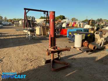 Heavy duty air power phenumatic automotive bumper jack 