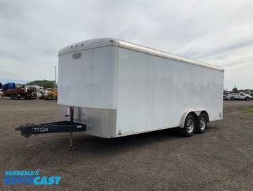 2020 Con Cargo 20’ Enclosed Tandem Axle Trailer
