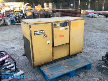 KAESER Sigma Profile 30 Air Compressor.  nonrunning. some wires were cut.
