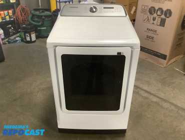 Samsung DVE55CG7100W Vented Smart Electric Dryer with Steam Sanitize Plus