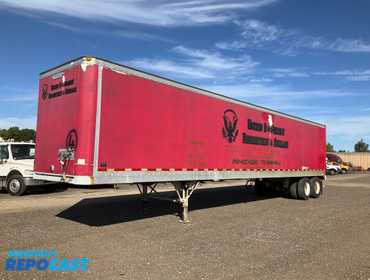 1996 Trailmobile 45’ Dry Van Semi Trailer  1PT011RJ6T9007517
