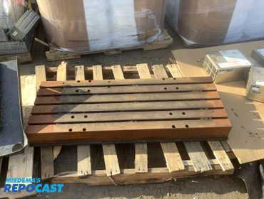 T-Slotted Bolster Plate Approximately 48”x18”x5”