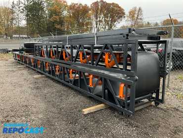New JCT Model 3660F Super Belt Portable Stacking Conveyor – 36in × 60ft