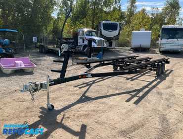 2019 Yacht Club PTB2445T Pontoon Boat Trailer Tandem Axle