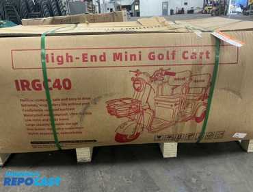 New SDLANCH  IRGC40 3-Wheel Mini Electric Golf Cart