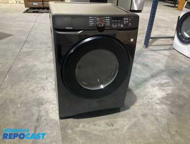 Samsung  Stackable Electric Dryer with Sensor Dry - Black Stainless Steel Model: DVE45T6000V