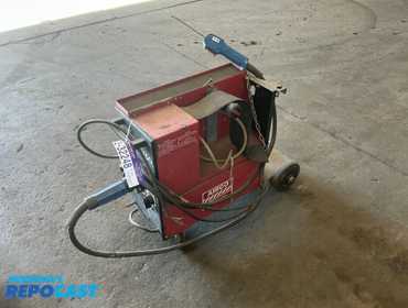 Airco Dip-Pak 150 Welder, 208/230 Volt Single Phase, missing ground cable and head for mig...