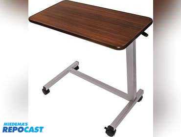 Vaunn Medical Adjustable Overbed Table M880N-IXGY-YYVM