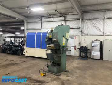 Rousselle 40H Punch Press, Serial #P-32064. Model #40H, Shut height is 17 3/4", Stroke is 3”,...