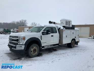 2020 Ford F-550 Ext Cab Service Truck 4x4 1FD0X5HT9LED87531