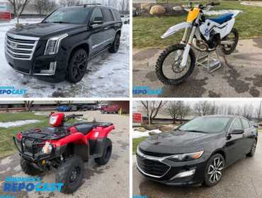 Byron Center & Wayland, MICHIGAN: REPO'S, TRUCKS, TRAILERS, EQUIPMENT, AUTO'S, RV'S, AND MUCH MORE! 1/2/26