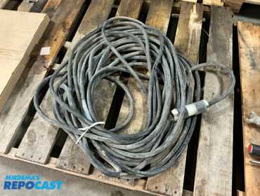 Long heavy duty extension power cord 