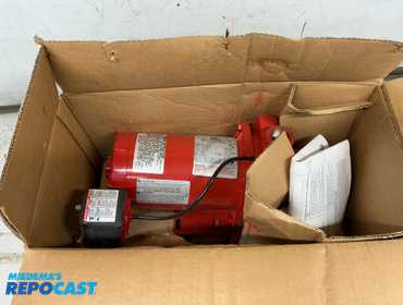 Red lion shallow well jet pump Model S48D53B67, 115 voltage to 230 voltage.