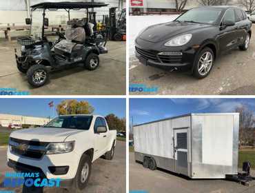 Byron Center & Wayland, MICHIGAN: REPO'S, TRUCKS, TRAILERS, EQUIPMENT, AUTO'S, RV'S, AND MUCH MORE! 12/11/25