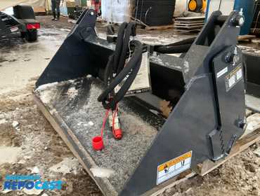 2025 Wolverine MCB-11-48W Mini Skid Steer 4-in-1 Bucket (48-Inch)