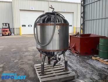 700 Liter 5 BBL Stainless Steel / Copper Jacketed Fermenter Brew Tank SPECIFIC MECHANICAL SYSTEMS