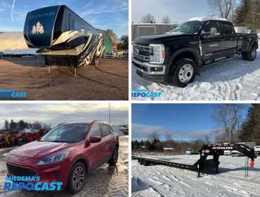 Ortonville: REPO'S, TRUCKS, TRAILERS, EQUIPMENT, AUTO'S, RV'S, & MUCH MORE! 1/8/26