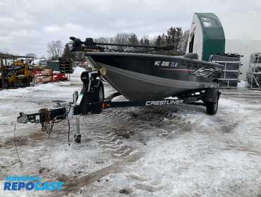 2010 Crestliner 1750 Raptor TE Boat