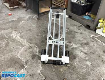 Cosco 12323ASC1 2-Wheel Cart with Various Extensions - slightly bent 