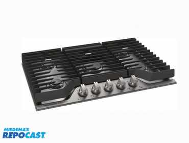 Frigidaire  GCCG3048AS 30 Inch Gas Cooktop with 5 Sealed Burners, 18,000 BTU Burner