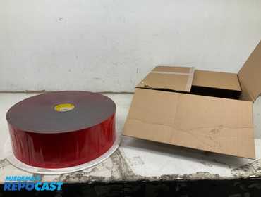 Roll of 3M EX4011 Acrylic Plus Double Sided Tape 6" x 144 yds. Designed for permanent bond even...