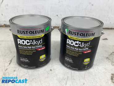 Repocast.com® | (2) Buckets of Rust-Oleum 286507...
