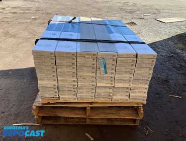 Pallet of (72) Boxes of RMX Coyote 6x48 2mm 12mil Flooring36 SQ FT Per Box