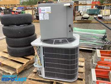 Comfortmaker Air Conditioning and Heating Unit and an indoor Air Conditioner  model #END4X48L21A1